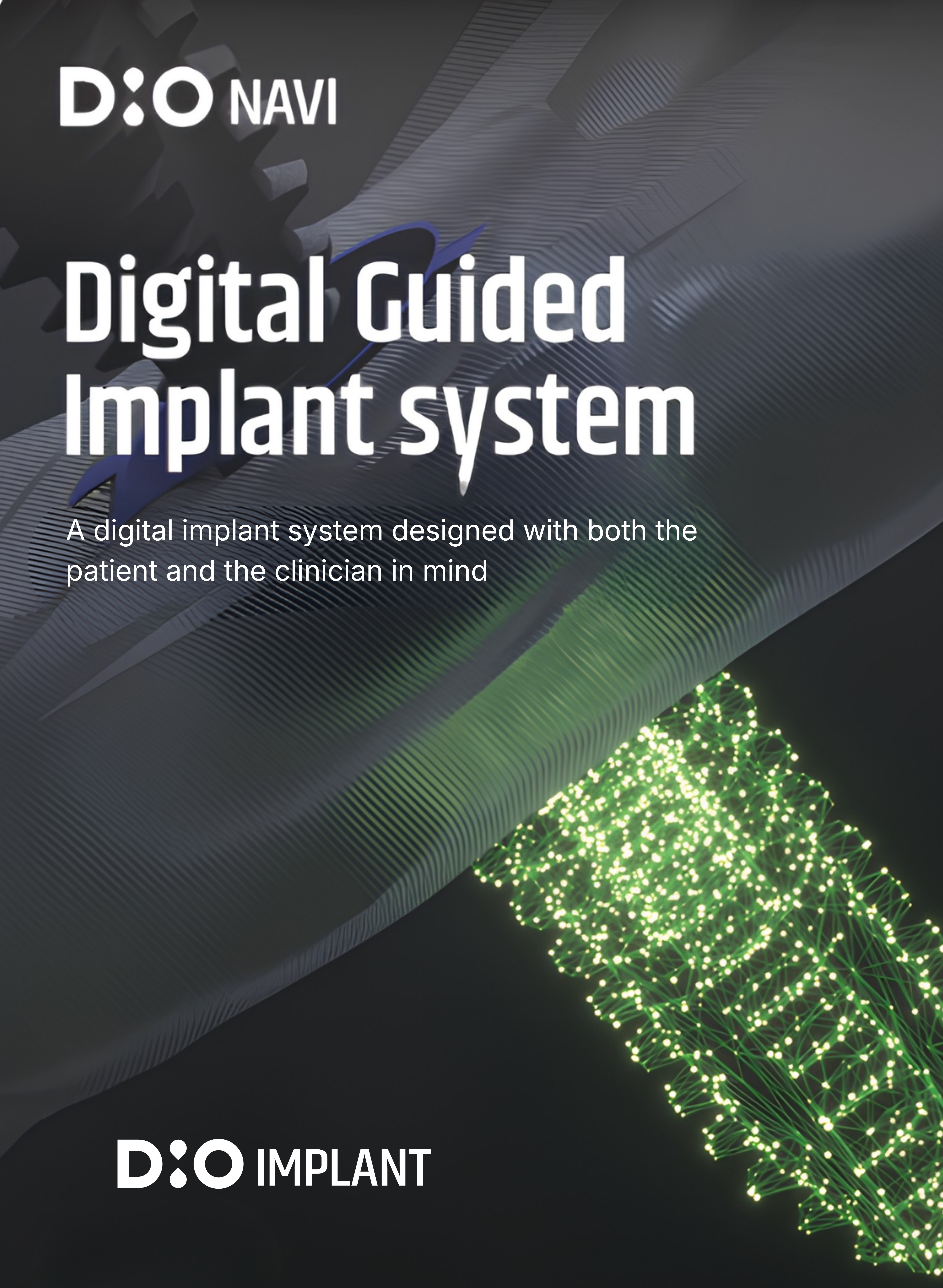 DIO NAVI - Digital Guided System product catalog cover